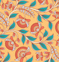 Printed Cardstock |  12 X 12inch |  Kalamkari Extravaganza | 250gsm | 1Sheet