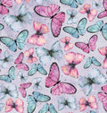 Printed Cardstock |  12 X 12inch |  Butterfly Rabble | 250gsm | 1Sheet