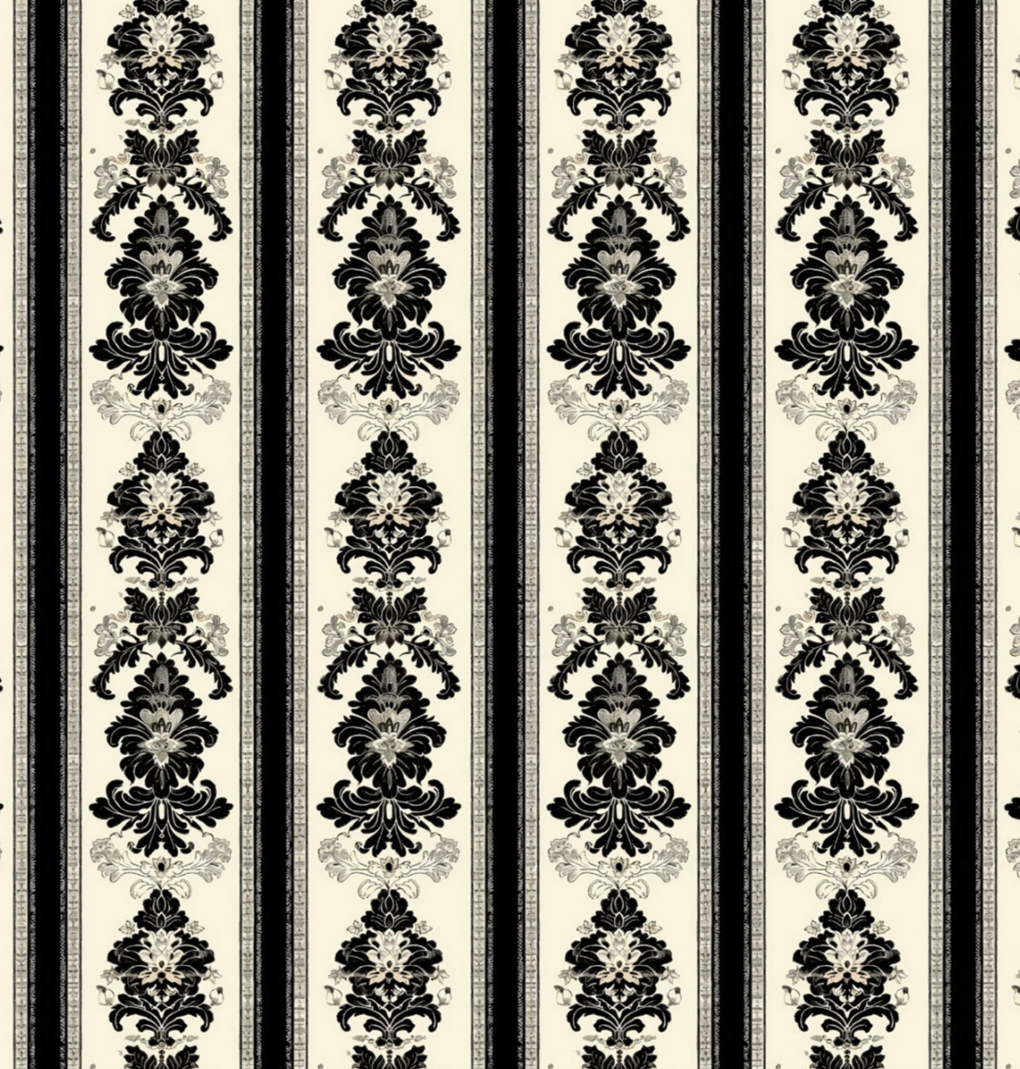 Printed Cardstock |  12 X 12inch |  Ethnic Damask | 250gsm | 1Sheet