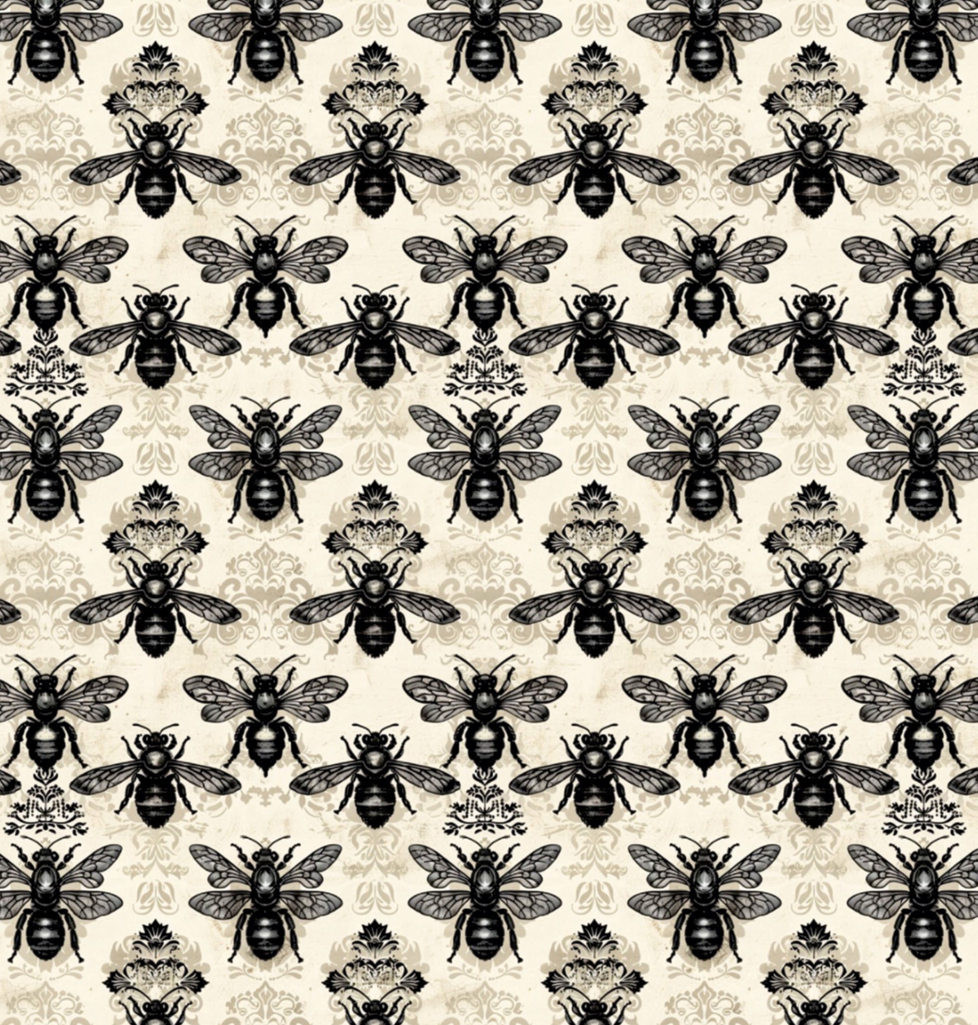 Printed Cardstock |  12 X 12inch |  Bee Colony | 250gsm | 1Sheet