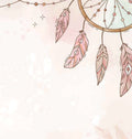 Printed Cardstock |  12 X 12inch |  Boho Dreamcatcher | 250gsm | 1Sheet
