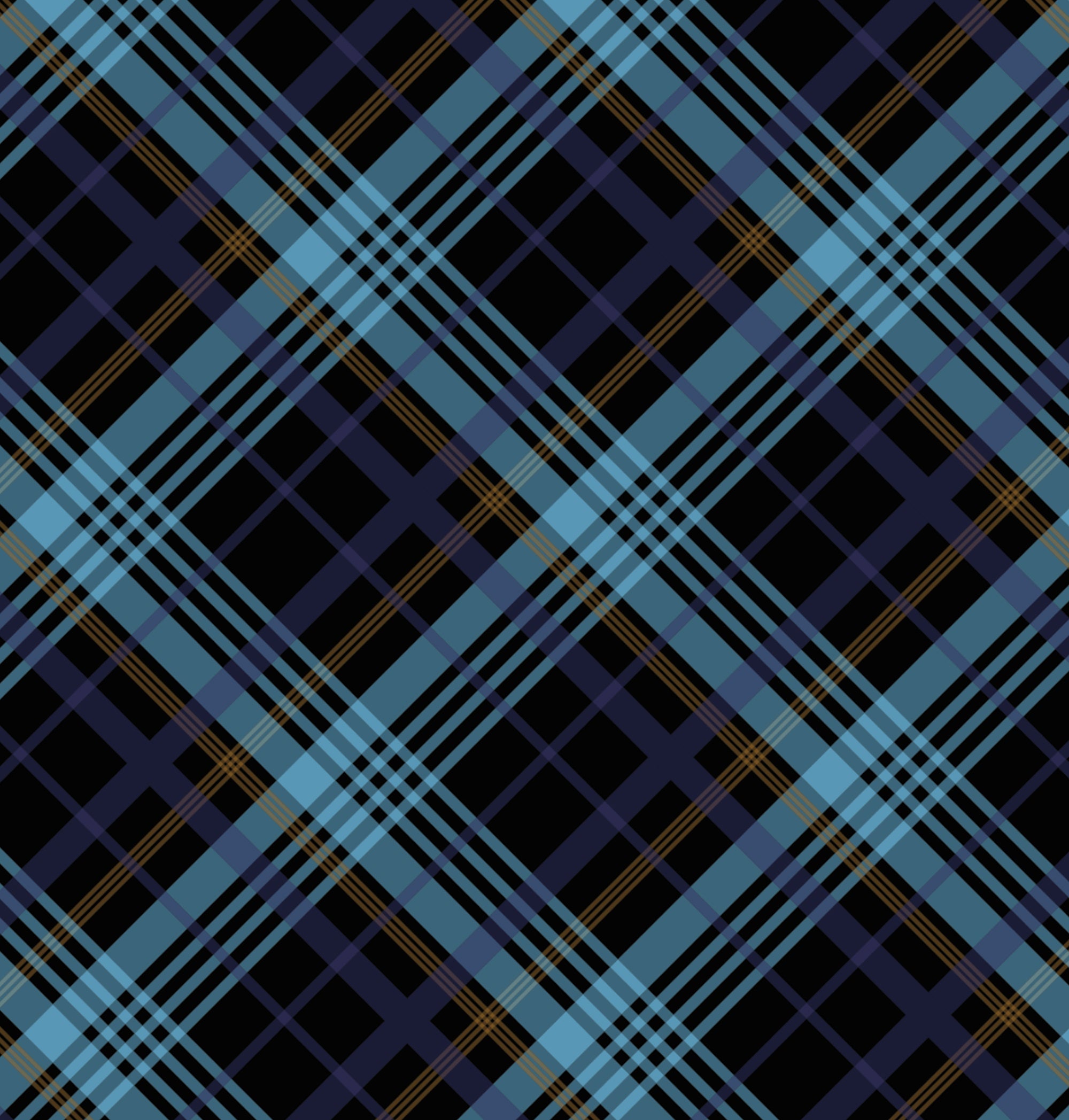 Printed Cardstock |  12 X 12inch |  Inky Tartan | 250gsm | 1Sheet