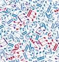 Printed Cardstock |  12 X 12inch |  Musical Notes | 250gsm | 1Sheet