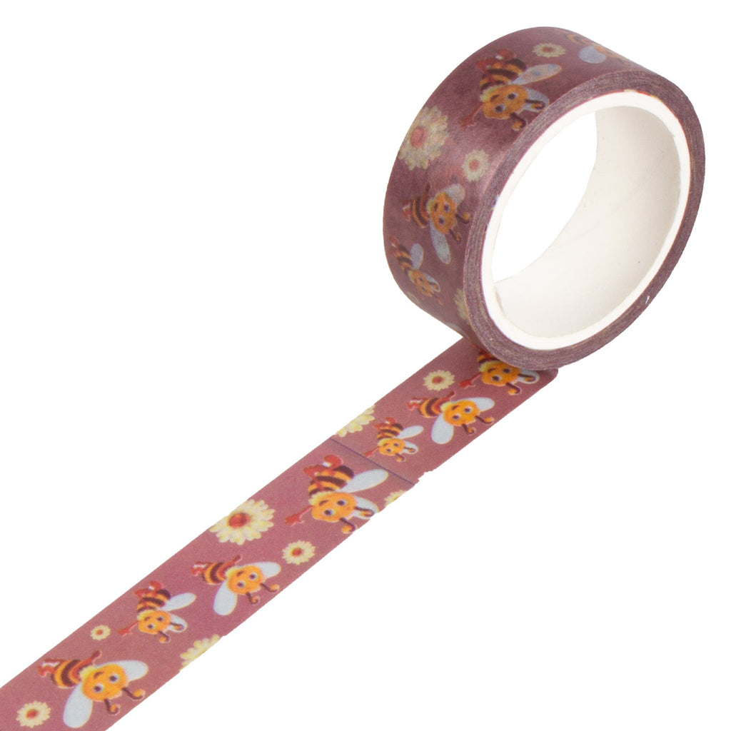 Washi Tape |Busy Bee | 15mmx10mtr | 1pc