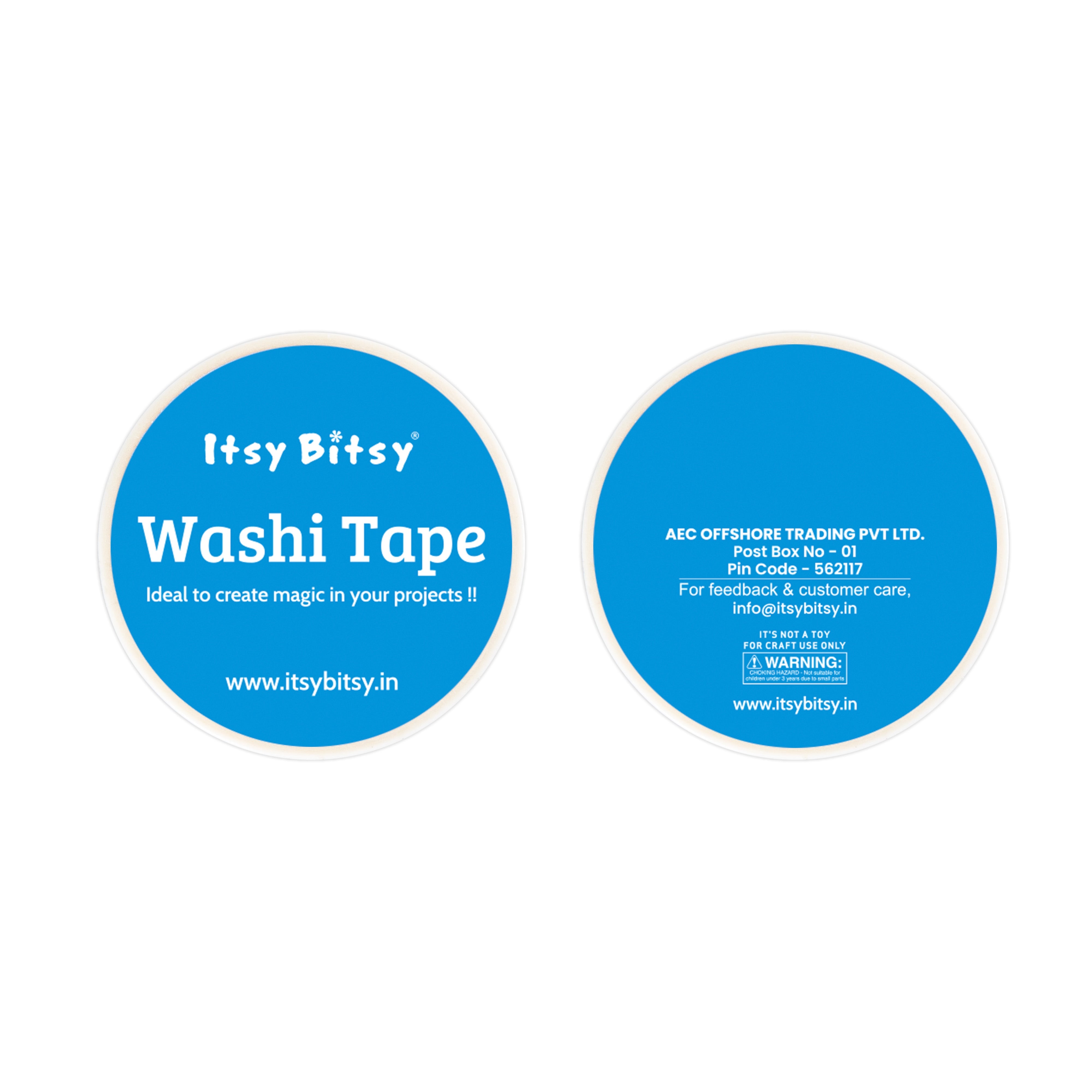 Washi Tape |Expressions | 15mmx10mtr | 1pc