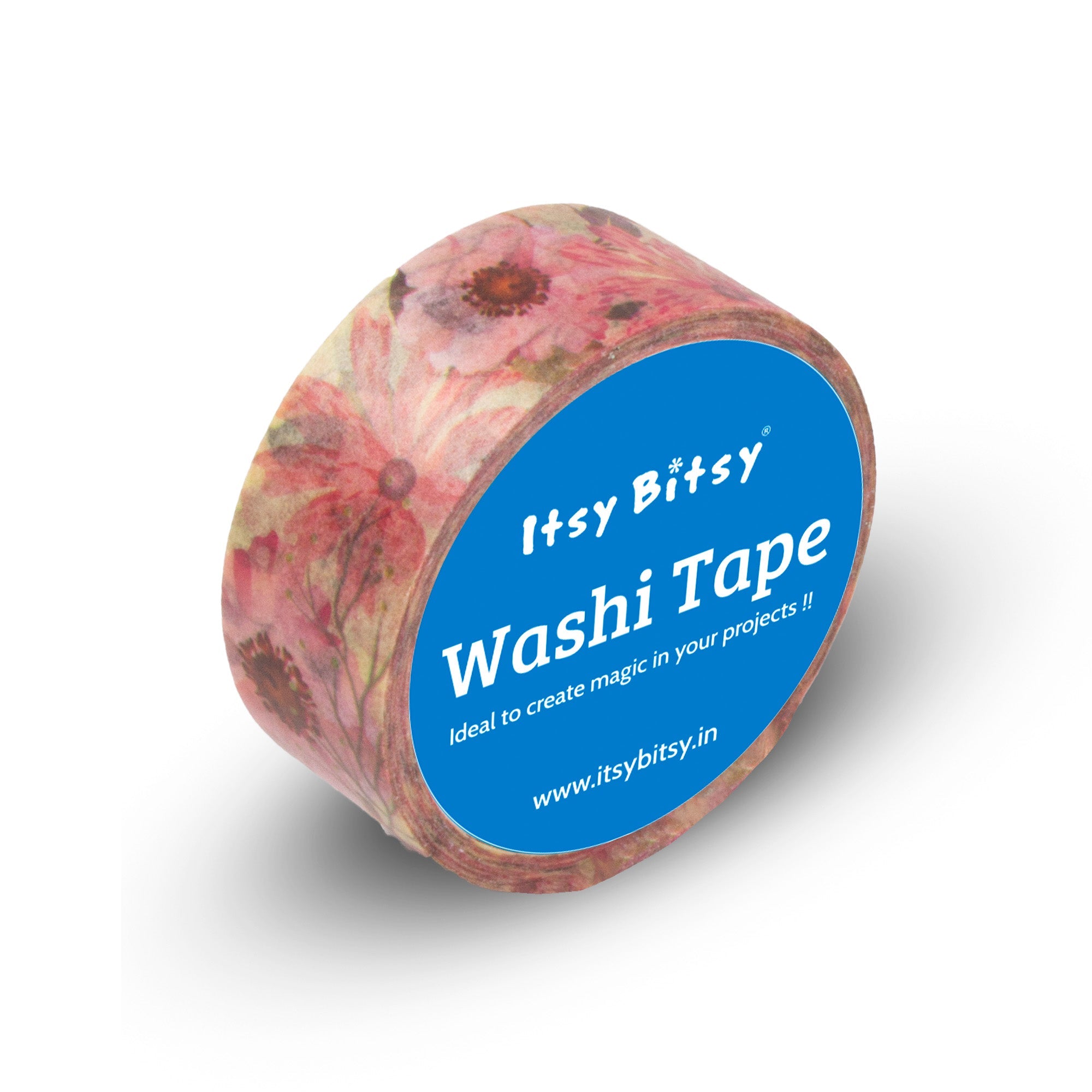 Washi Tape |Floral Symphony | 15mmx10mtr | 1pc