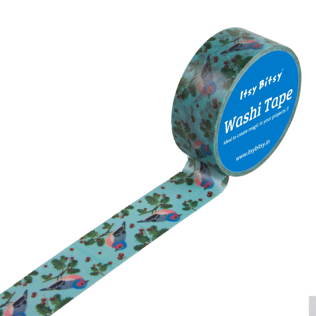 Washi Tape |Winter Robin | 15mmx10mtr | 1pc