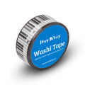 Washi Tape |Piano Tunes | 15mmx10mtr | 1pc