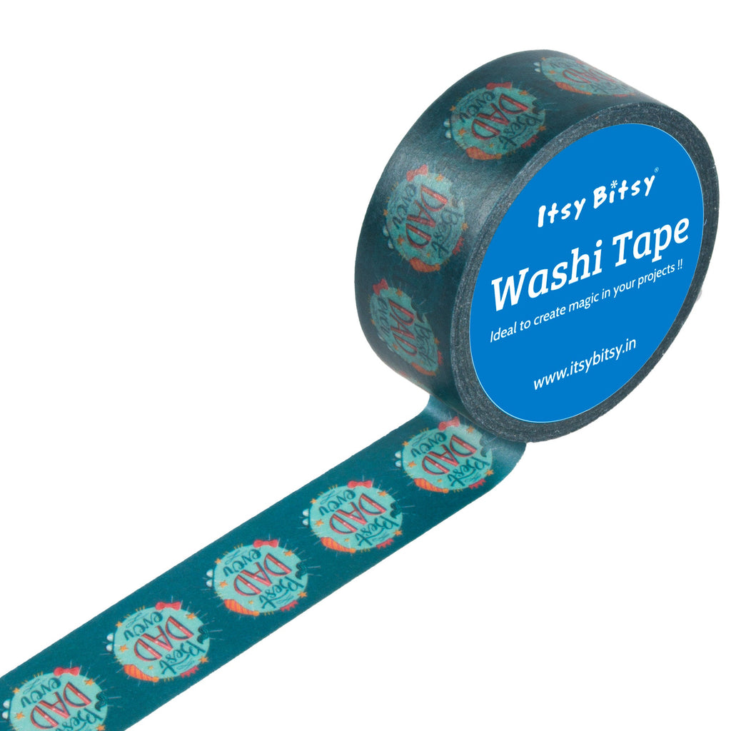 Washi Tape |Best Dad | 15mmx10mtr | 1pc