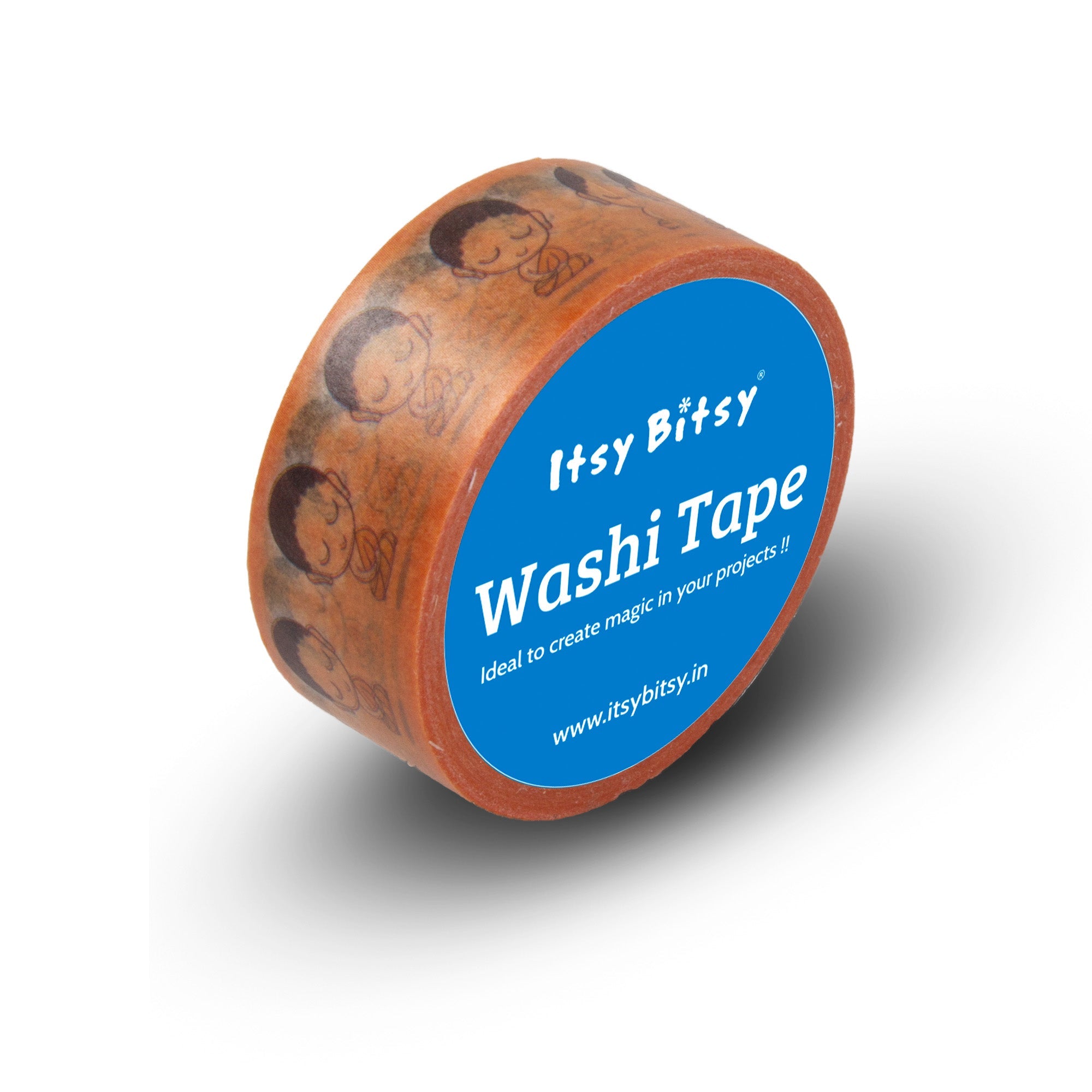 Washi Tape |Meditating Buddha | 15mmx10mtr | 1pc