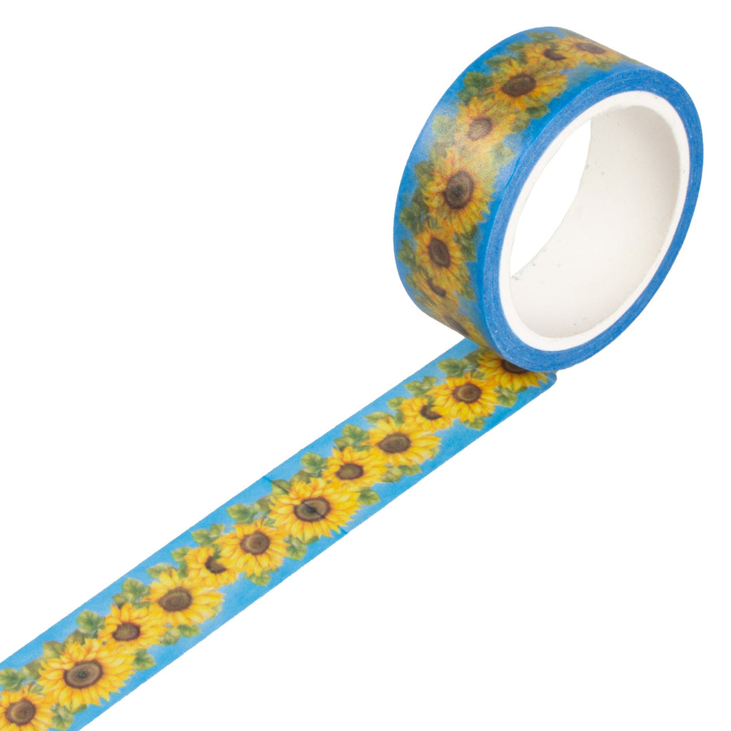Washi Tape |Sunflower Sky | 15mmx10mtr | 1pc