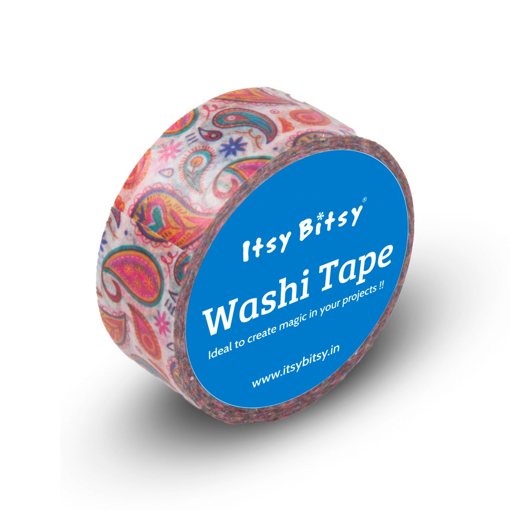 Washi Tape |Paisley Delight | 15mmx10mtr | 1pc
