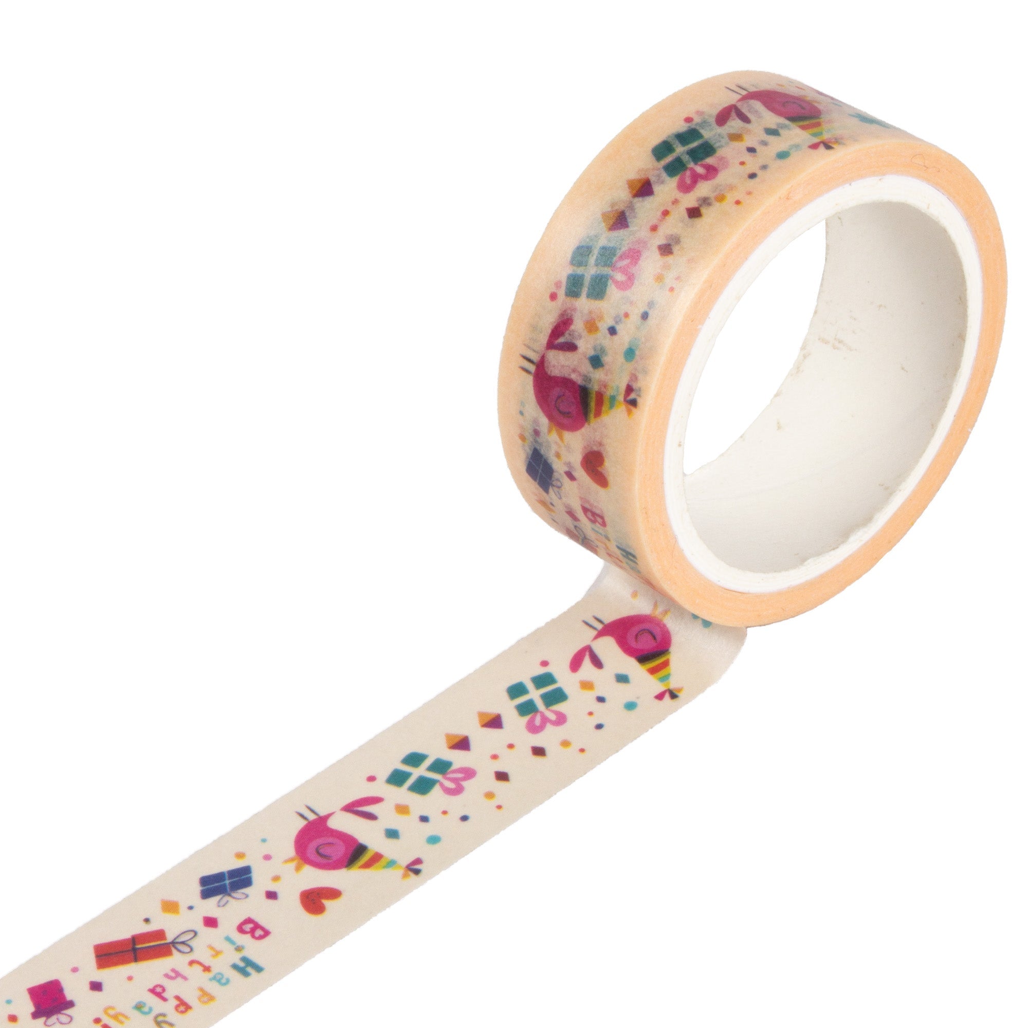Washi Tape |Birthday Birdie | 15mmx10mtr | 1pc