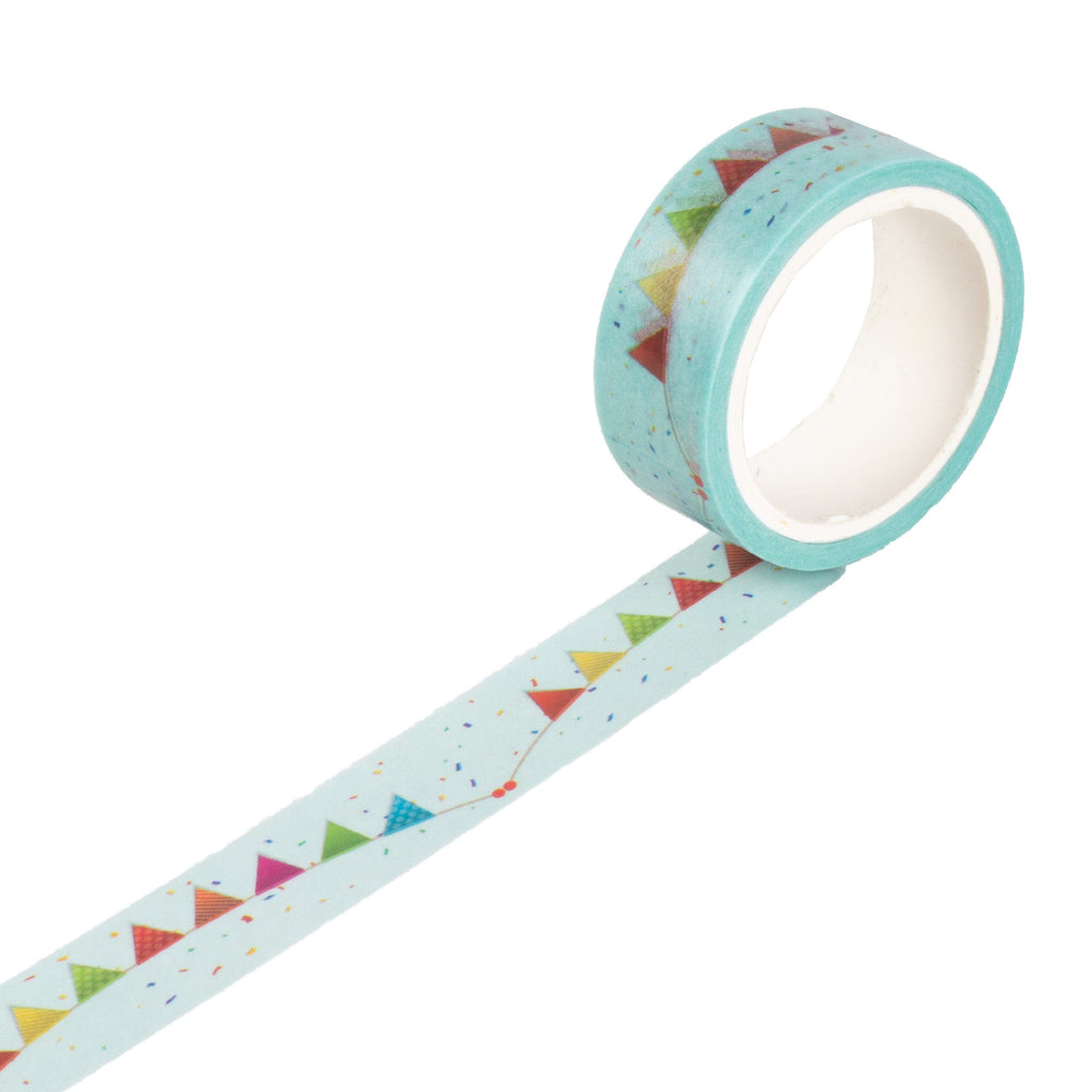 Washi Tape |Colourful Banner | 15mmx10mtr | 1pc