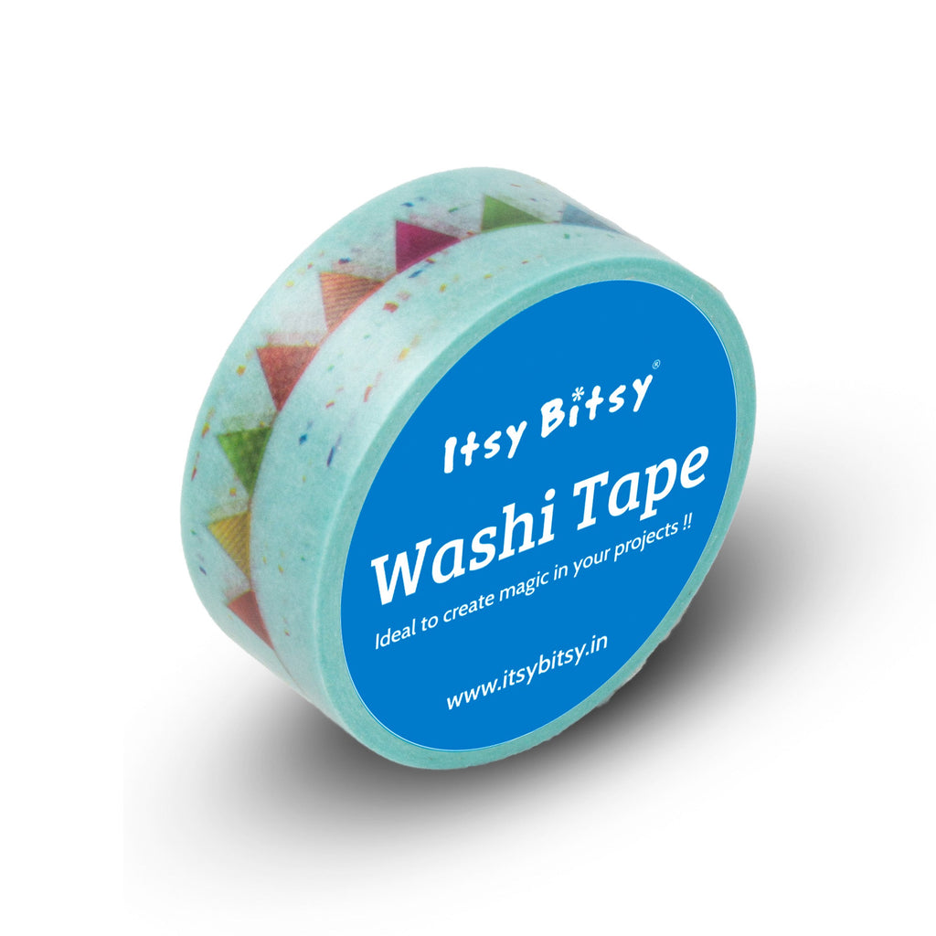Washi Tape |Colourful Banner | 15mmx10mtr | 1pc