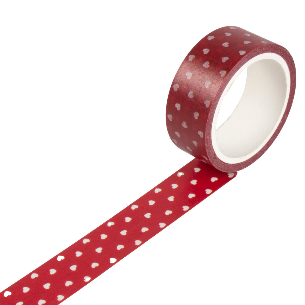 Washi Tape |Tiny Hearts | 15mmx10mtr | 1pc