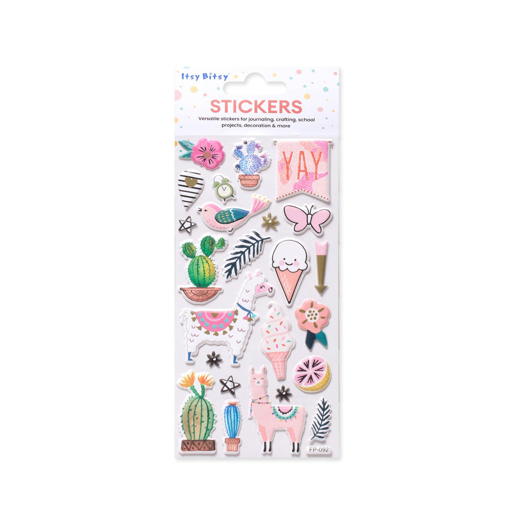 Fun Sticker Llama Treat 22pcs