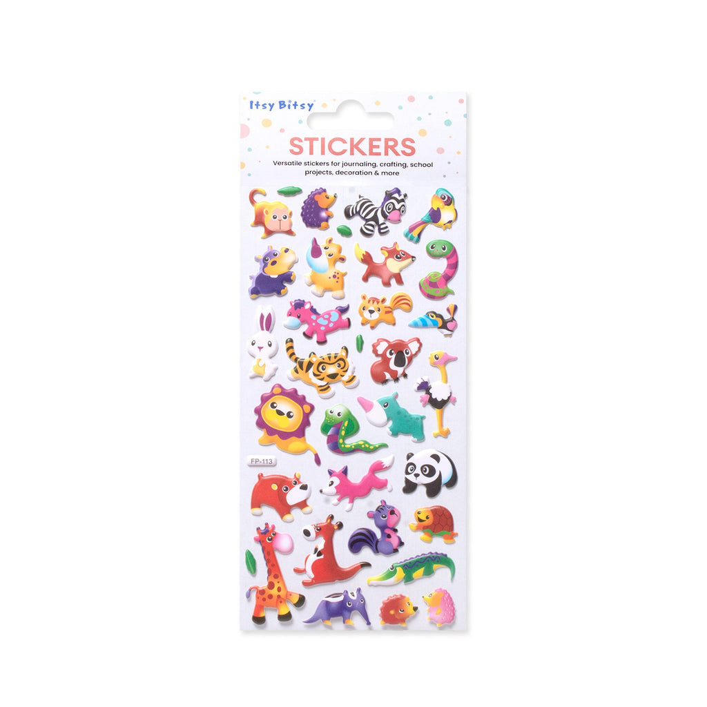 Fun Sticker Animal Fair 33pcs