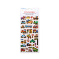 Resin Sticker Construction Vehicle 33pcs