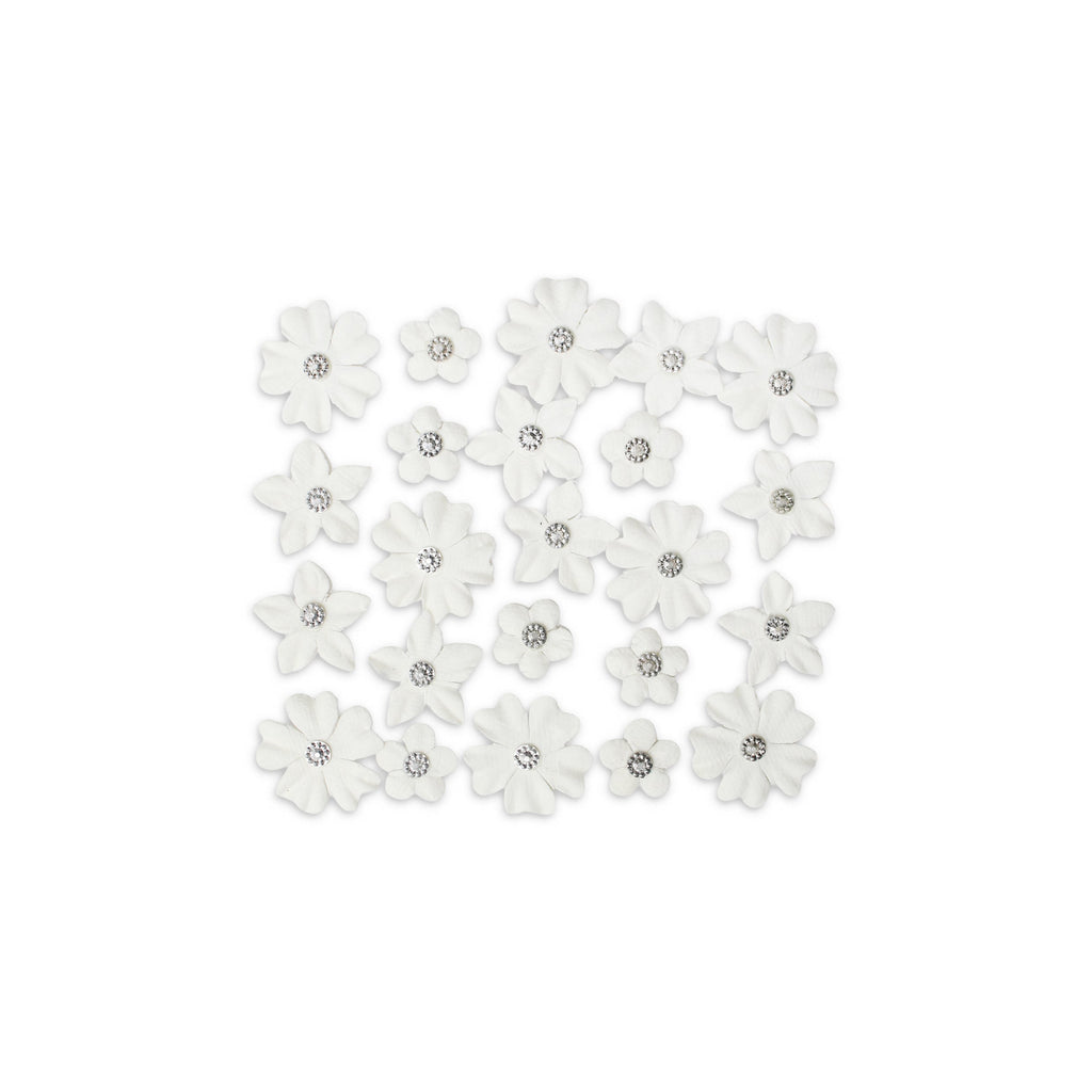 Handmade Flowers Karolina Ivory Pearl 23Pc
