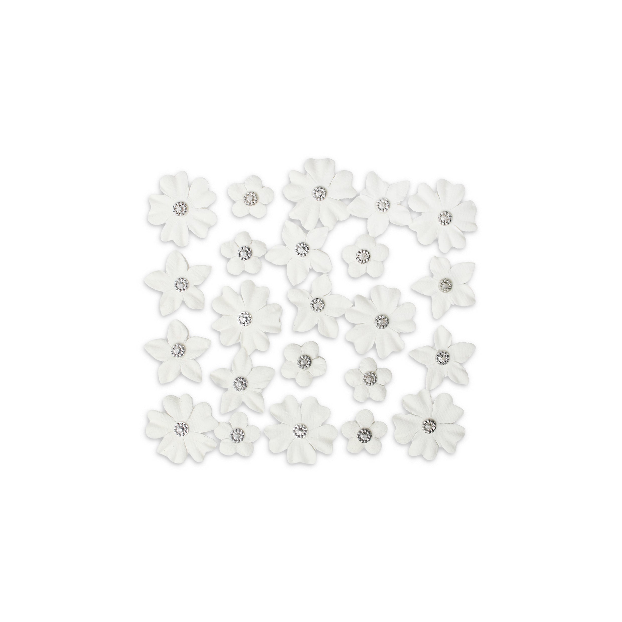 Handmade Flowers Karolina Ivory Pearl 23Pc