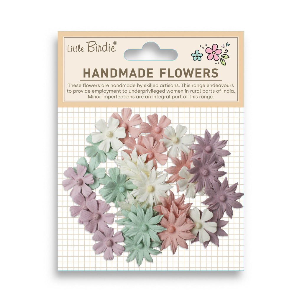 Handmade Flowers Valerie Fairy Garden 32Pc