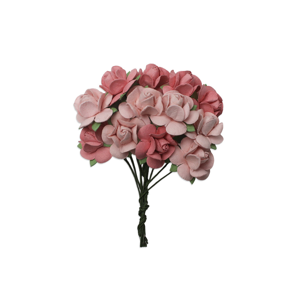 Handmade Flowers Catalina Pink Passion 12Pc