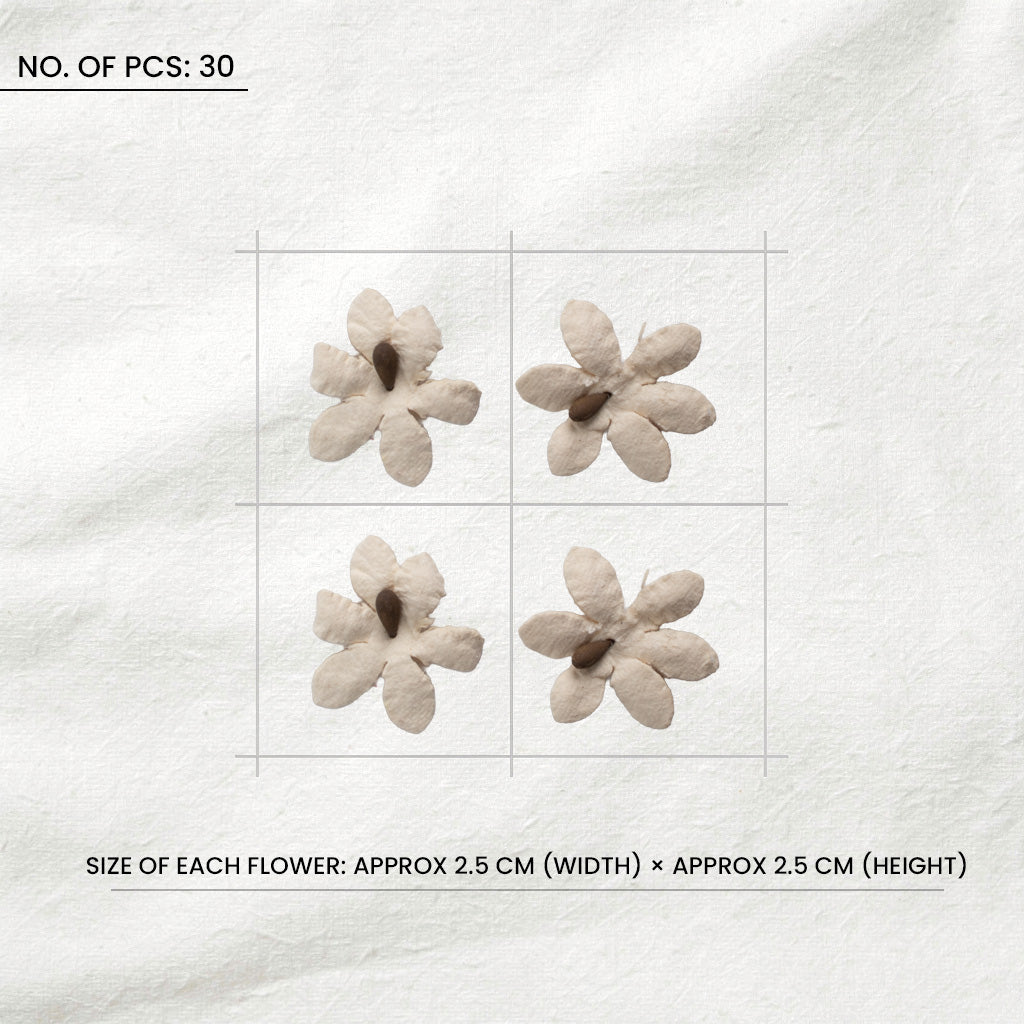 Handmade Flowers Mia Cream Tint 30Pc