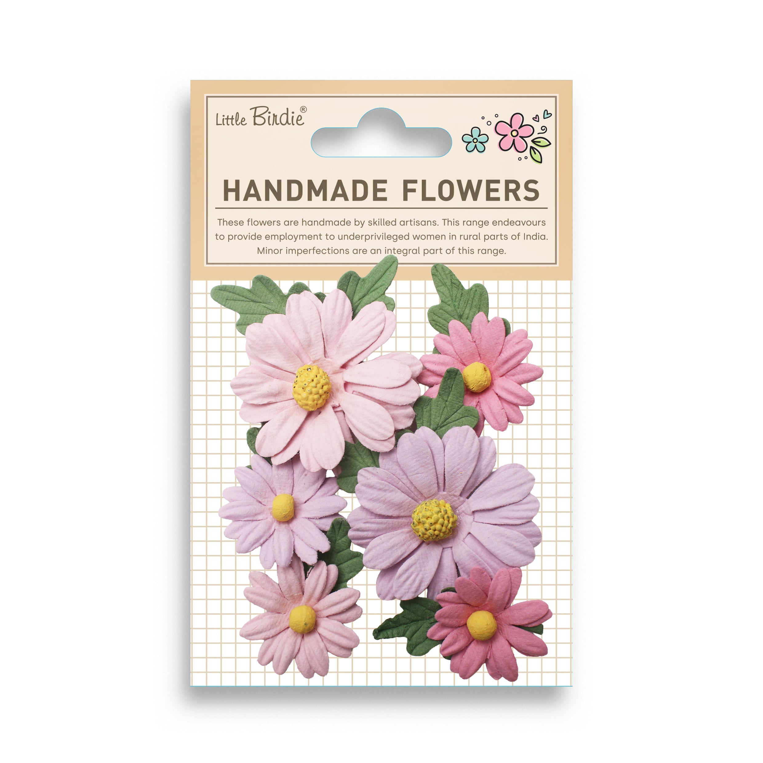Handmade Flowers Anya Lavender Vibes 6Pc