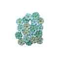 Handmade Flowers Twinkle Teal Vibes 20Pc