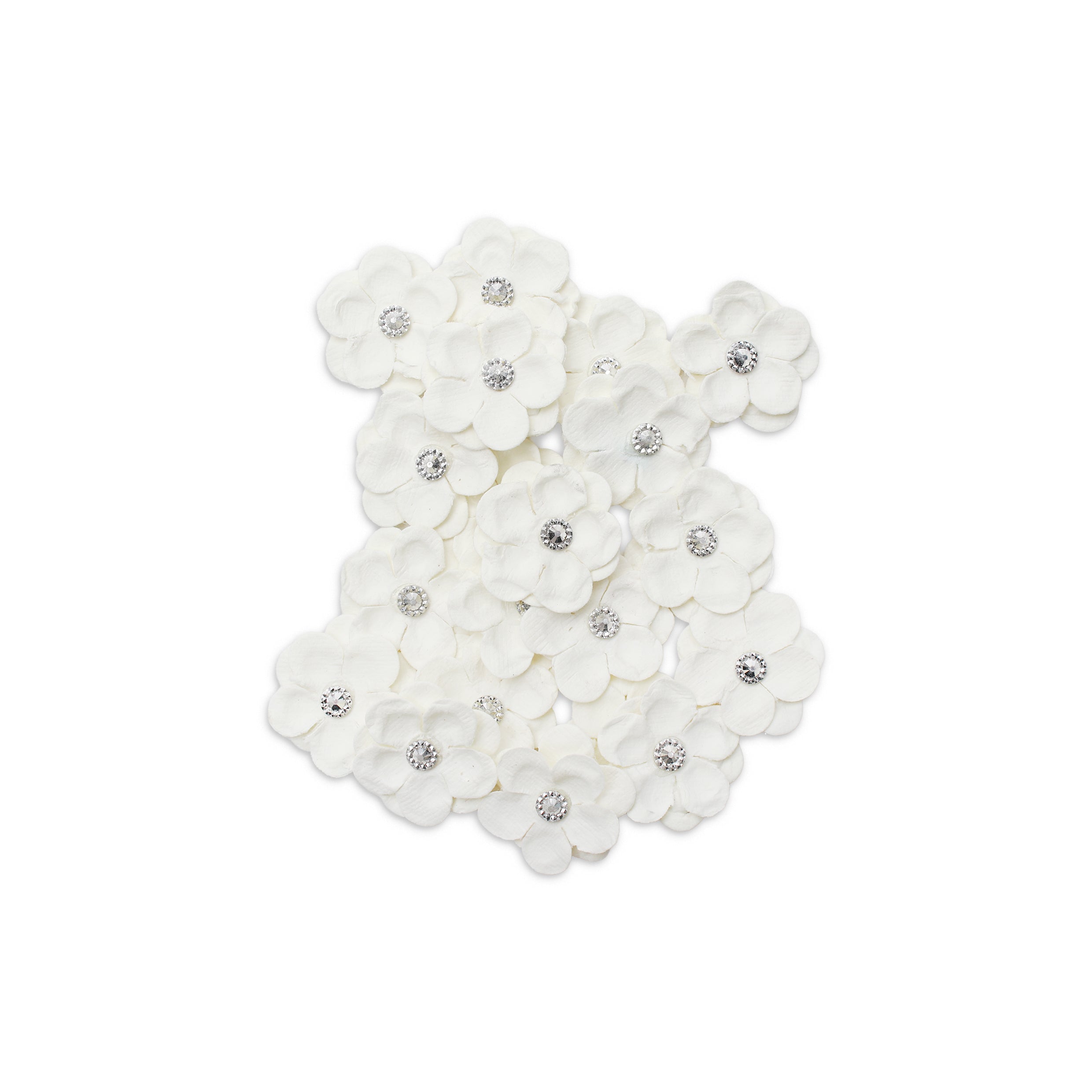 Handmade Flowers Twinkle Ivory Pearl 20Pc