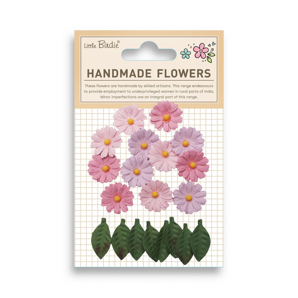 Handmade Flowers Cyra Lavender Vibes 20Pc