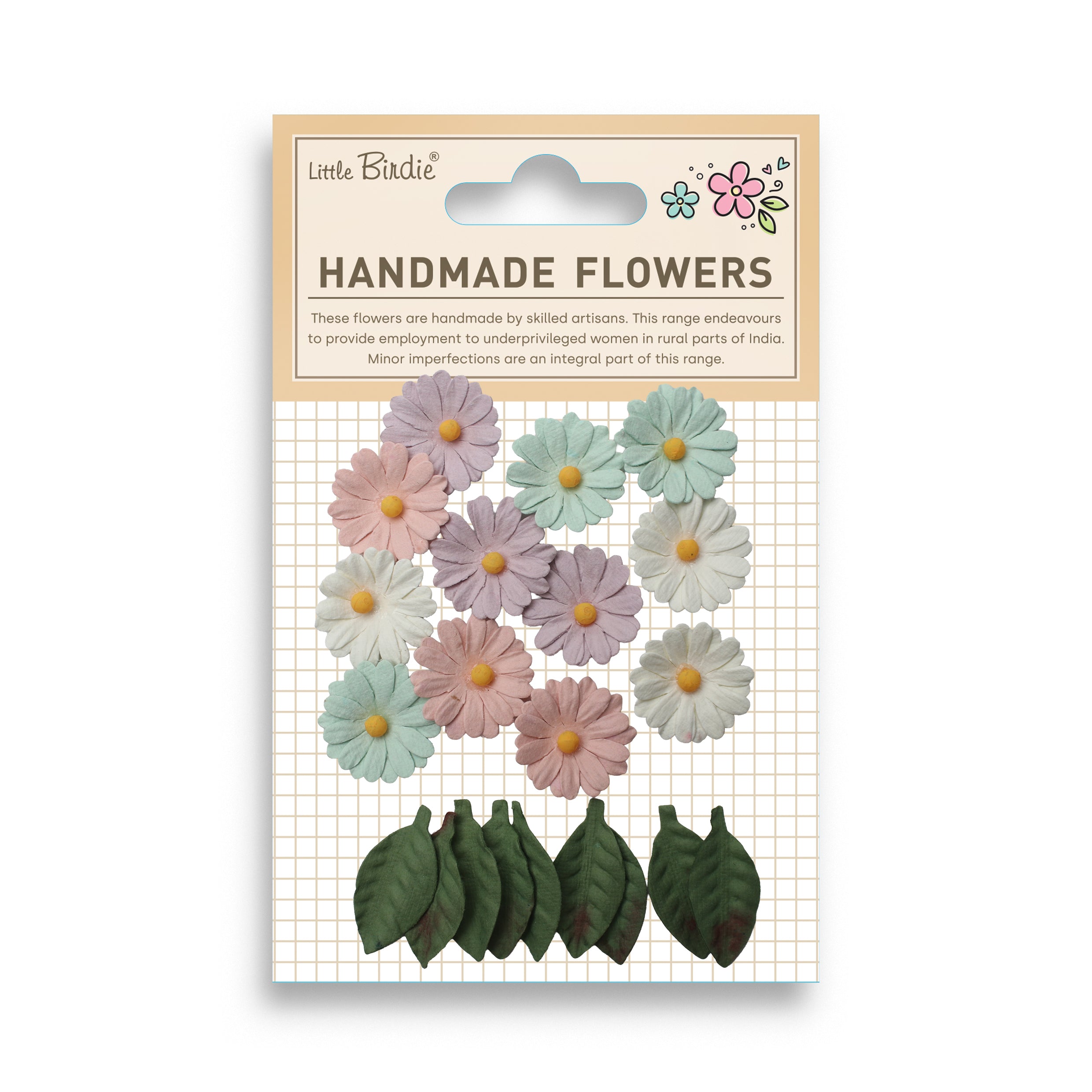 Handmade Flowers Cyra Fairy Garden 20Pc