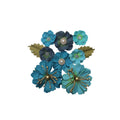 Handmade Flowers Liora Blue Sky 10Pc