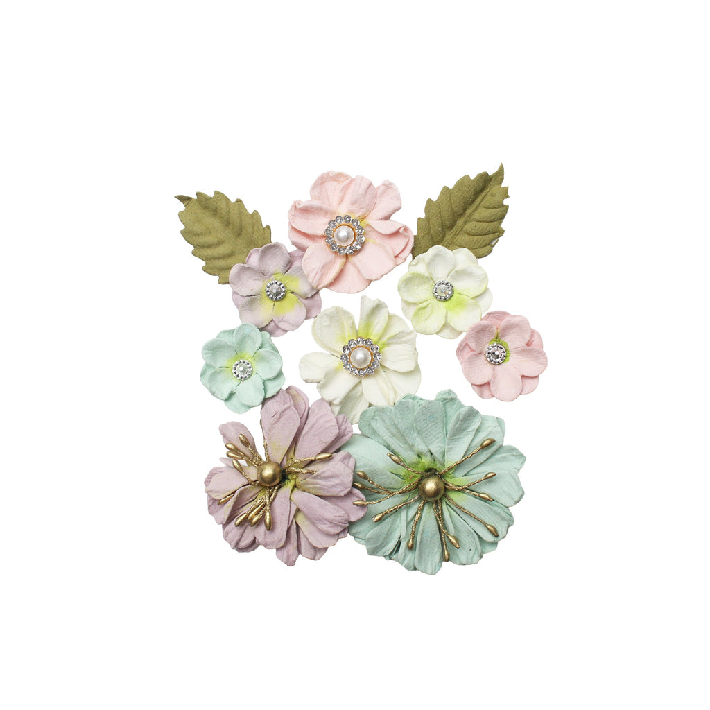 Handmade Flowers Liora Fairy Garden 10Pc