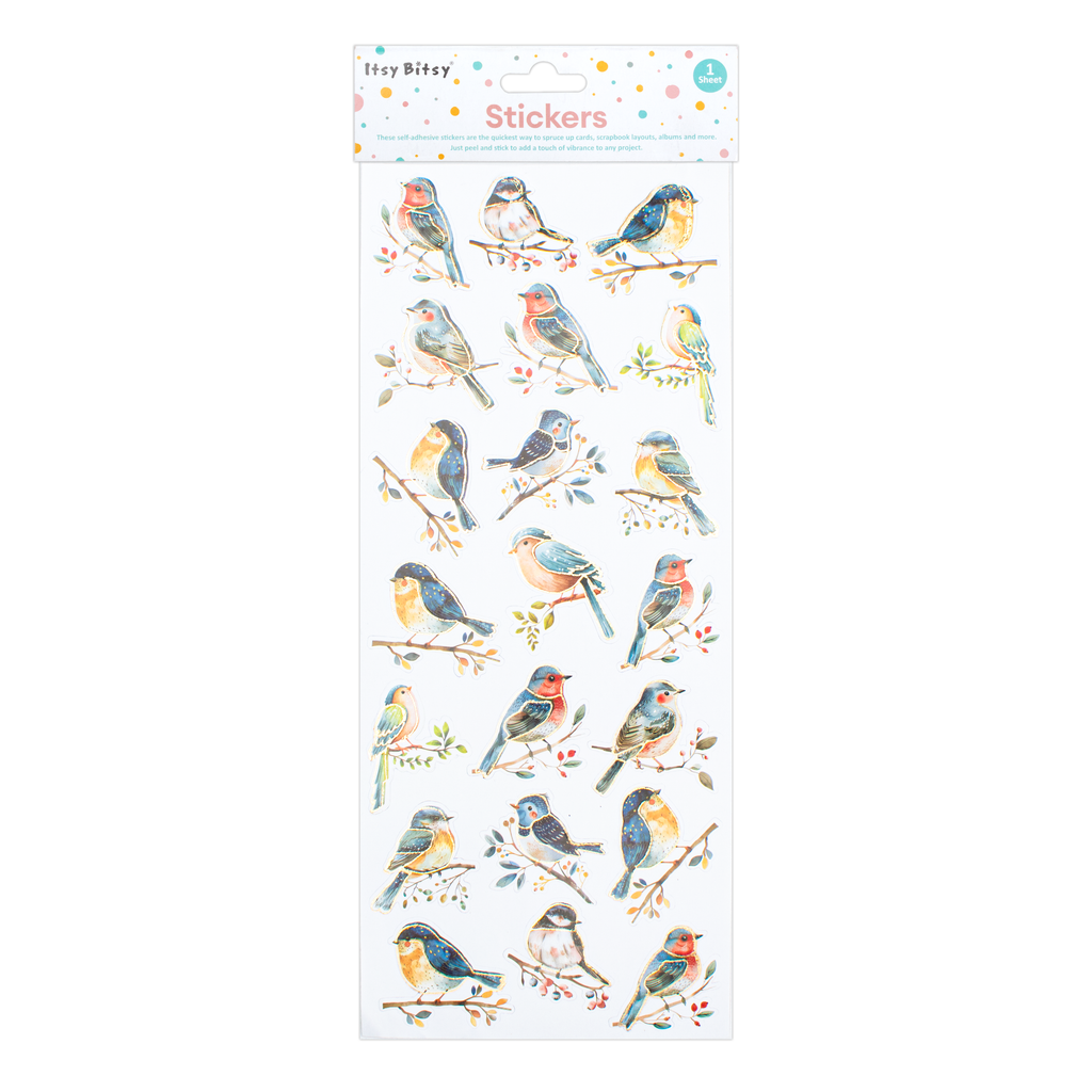 Peel off Foil Sticker Wonder Wings Approx 12.20 X 5.11cm 1 Sheet