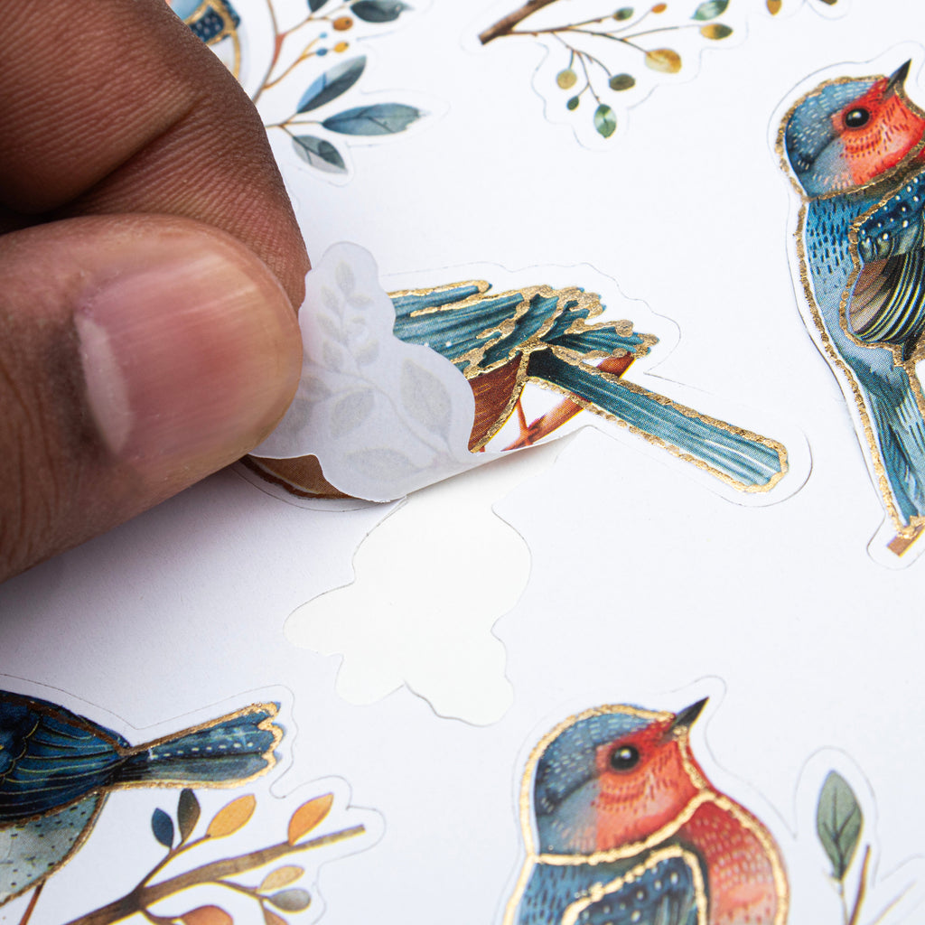 Peel off Foil Sticker Wonder Wings Approx 12.20 X 5.11cm 1 Sheet