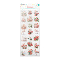 Peel off Foil Sticker Flamingo Retreat Approx 12.20 X 5.11cm 1 Sheet