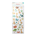Peel off Foil Sticker Giraffe Buddies Approx 12.20 X 5.11cm 1 Sheet