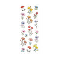 Peel off Foil Sticker Bloom & Grow Approx 12.20 X 5.11cm 1 Sheet