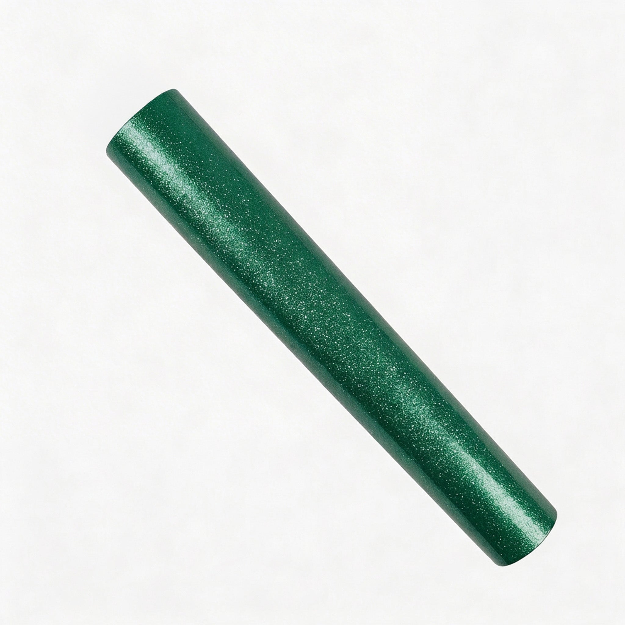 Glitter Vinyl Sheet Shimmer Green 12inch X 2 Ft. 1 Roll
