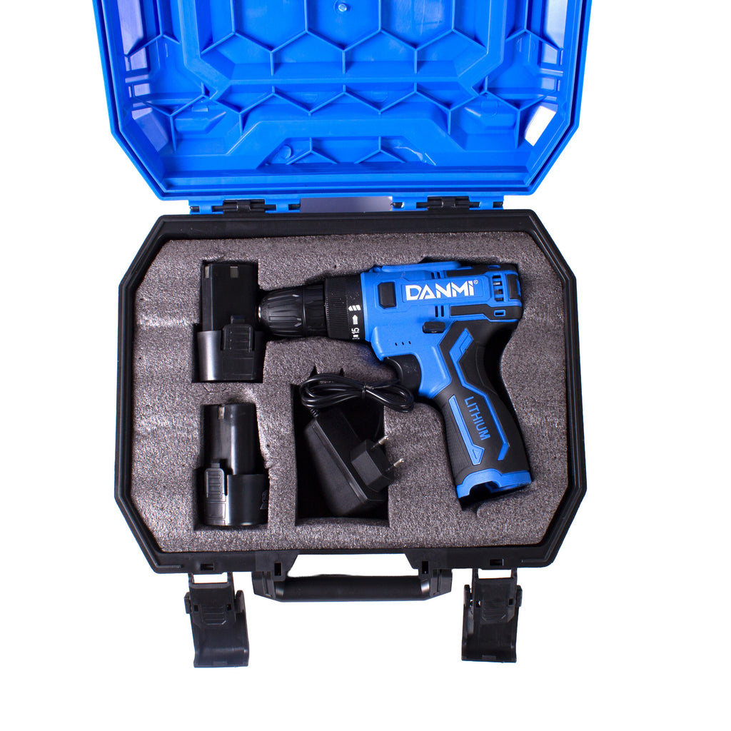 Cordless Drilling Machine Lithium Battery 1pc Box DANMI