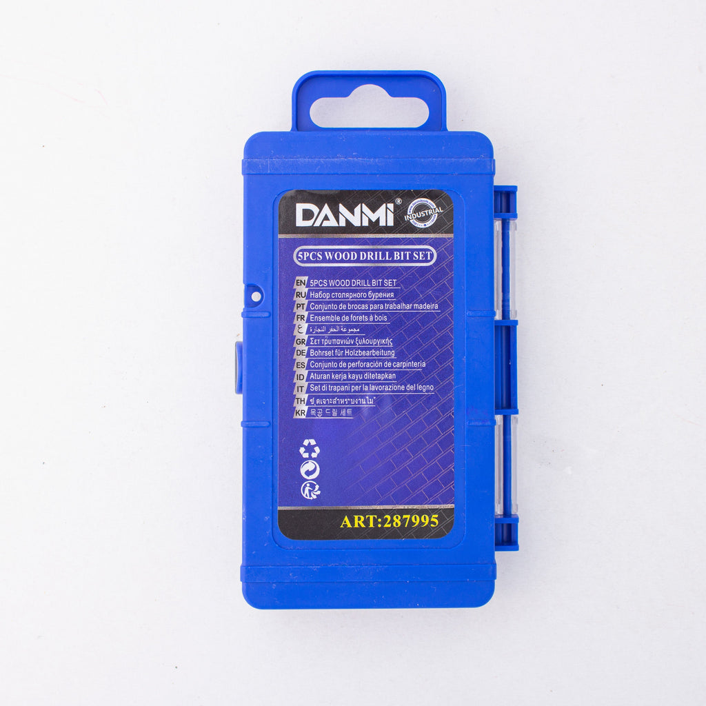 Wood Drill Bit Set of 5 pc 1Box DANMI