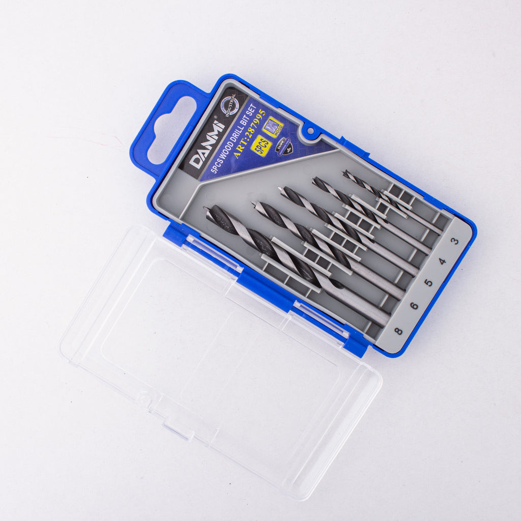 Wood Drill Bit Set of 5 pc 1Box DANMI