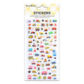 Fun Puffy Stickers Transport Mode 98pcs 1Pack