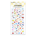 Fun Puffy Stickers Fly High 98pcs 1Pack