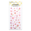 Resin Stickers Cherry Blossom 63pcs 1Pack