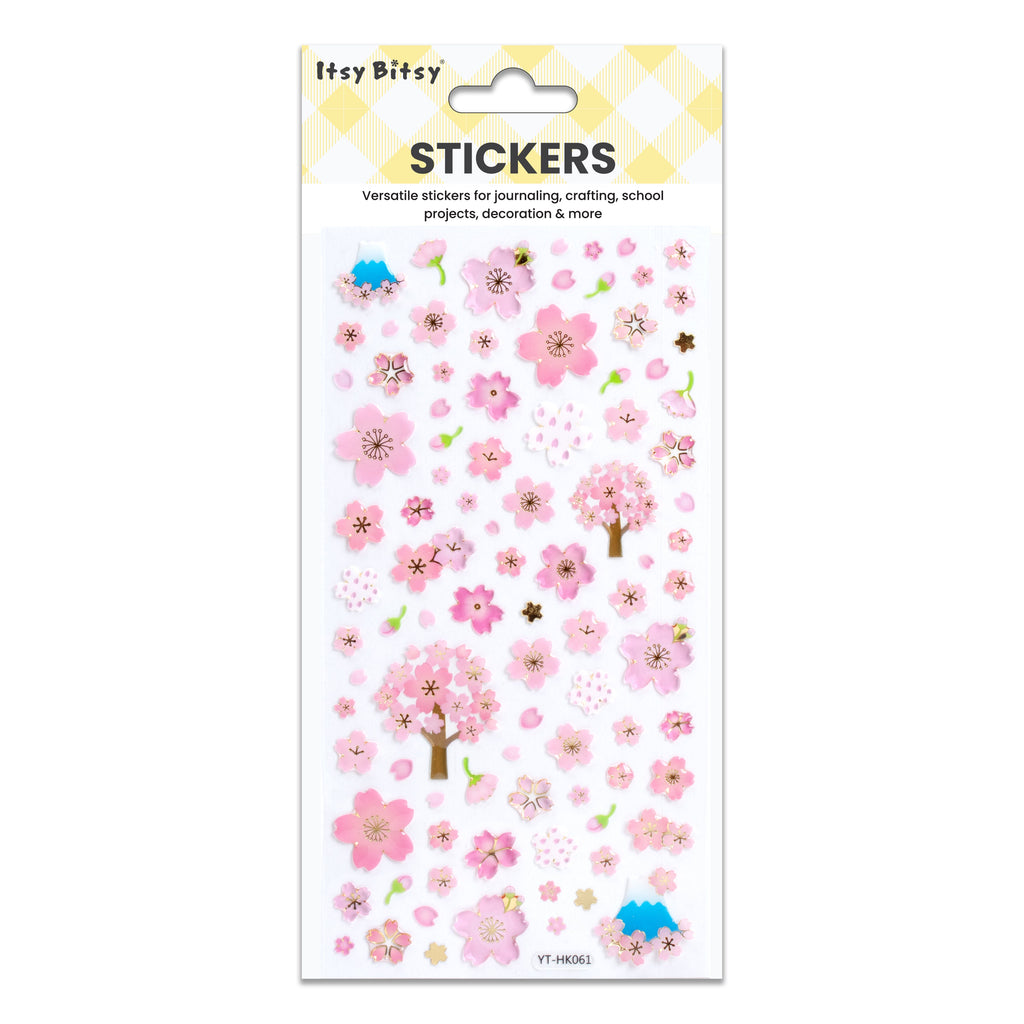 Resin Stickers Cherry Hills 91pcs 1Pack
