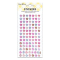 Resin Stickers Graceful Blooms 98pcs 1Pack