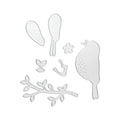 Thin Cut Dies Garden Bird 7pc